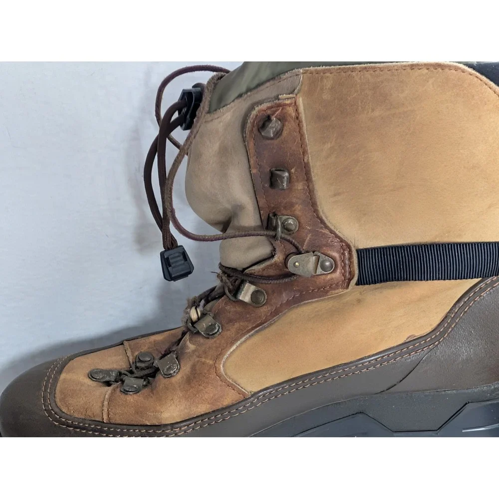 Sorel Men's Pac Boots Size 11 Brown Leather Winter Snow Boots
